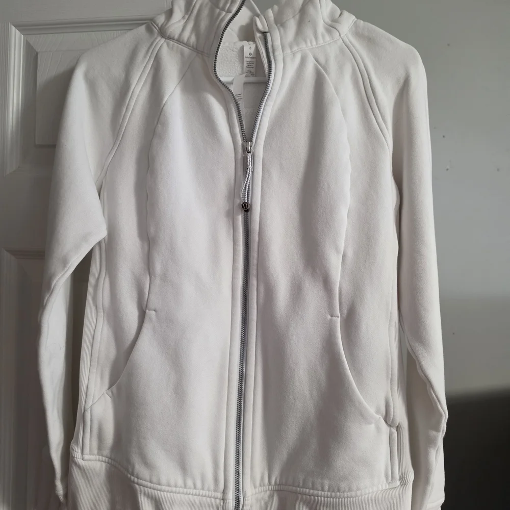 lululemon athletica White Full-Zip Hoodie